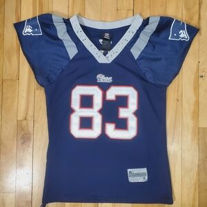 Wes Welker New England Patriots NFL Reebok Women's Jersey Size Small